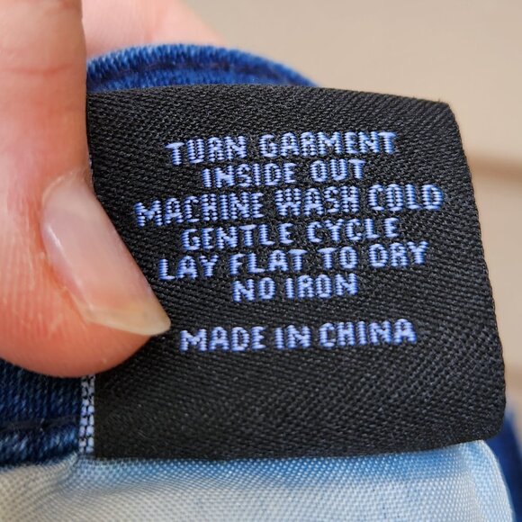 Bee & Ceci Blue Skinny Jeans Medium Wash Cotton Blend Stretch - Picture 12 of 12